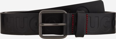 HUGO Cinturón 'Grafero' en rojo / negro, Vista del producto
