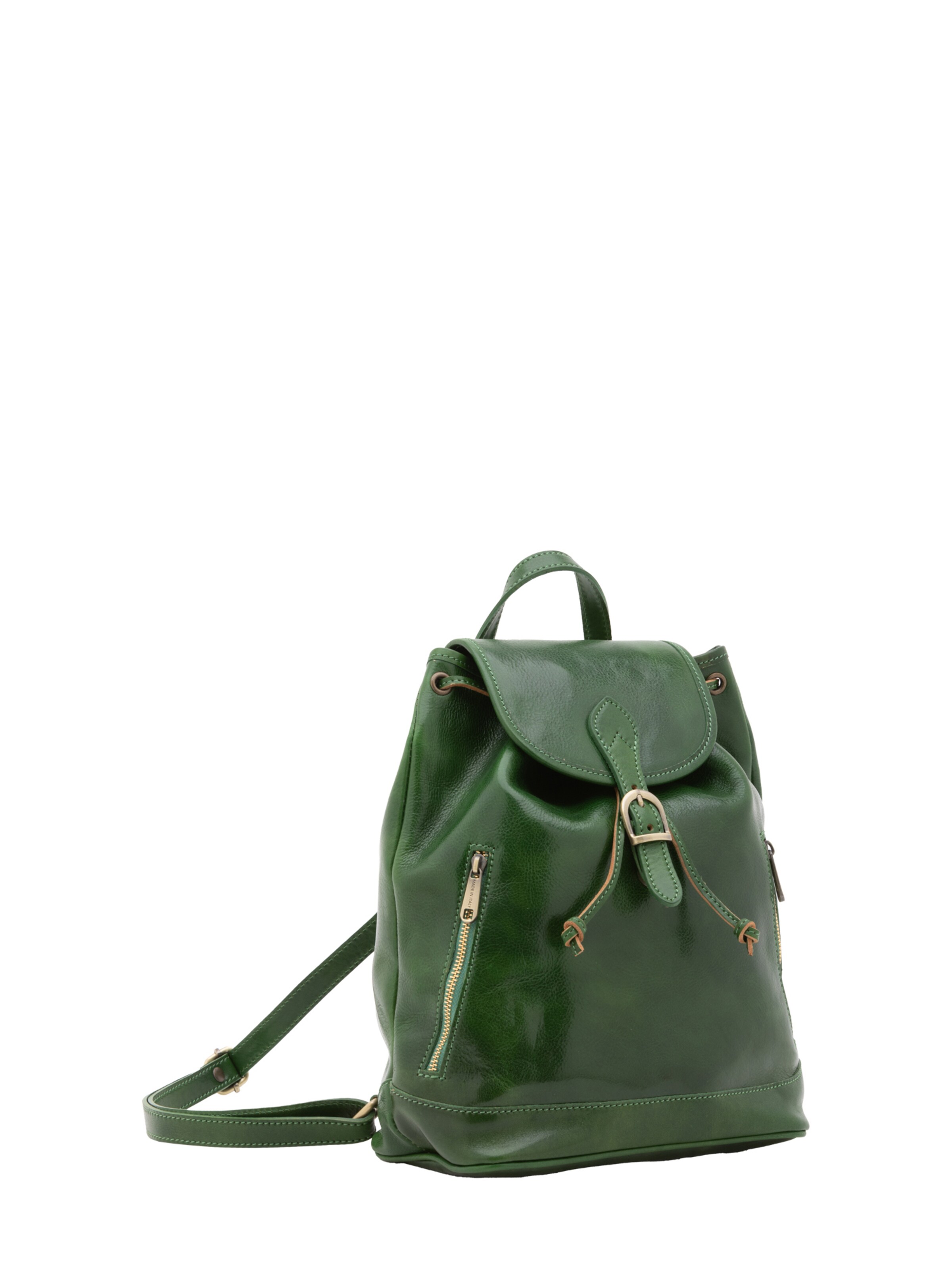 Viola Castellani Rugzak in Groen: voorkant
