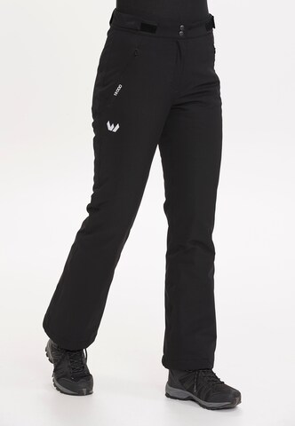 Whistler Regular Workout Pants 'Naya' in Black: front