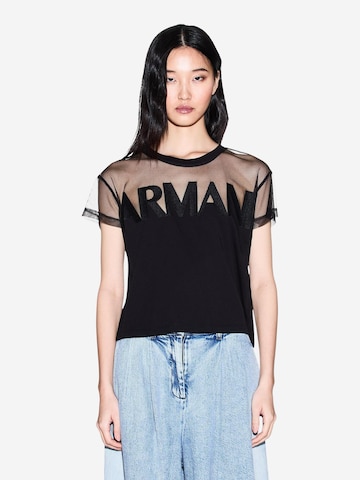 Maglietta 'XW002332 AF10356' di ARMANI EXCHANGE in nero: frontale