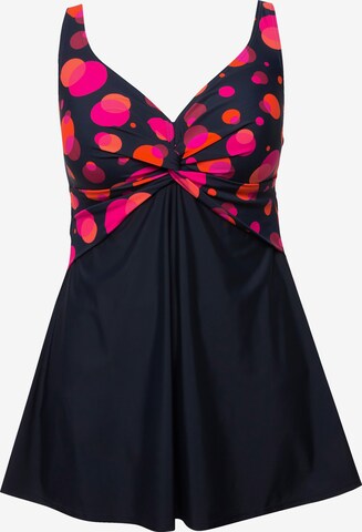 Ulla Popken Swimsuit in Black: front