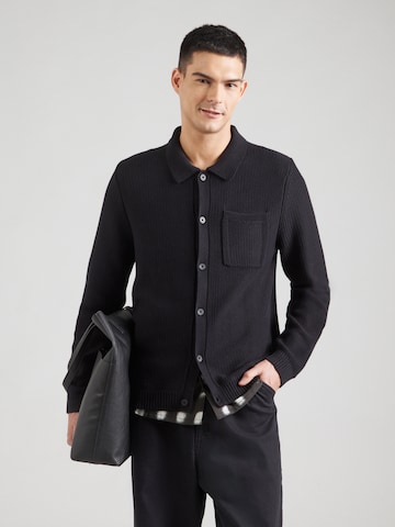 JOOP! Jeans Вязаная кофта 'Vincenor' в Черный: спереди