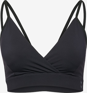Hummel Sports Top in Black: front