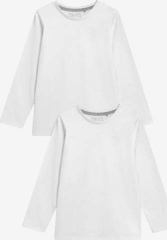 T-Shirt Next en blanc : devant