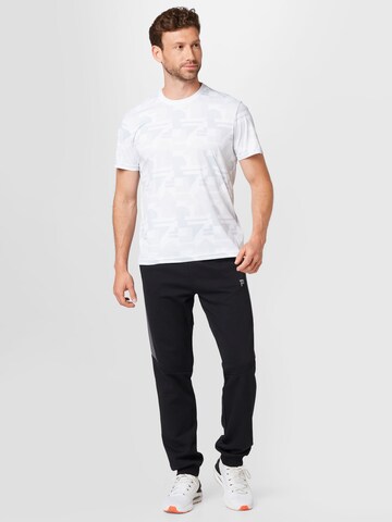 T-Shirt fonctionnel FILA en blanc