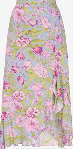 JEONA - Saia 'Fashion Look' em azul: frente