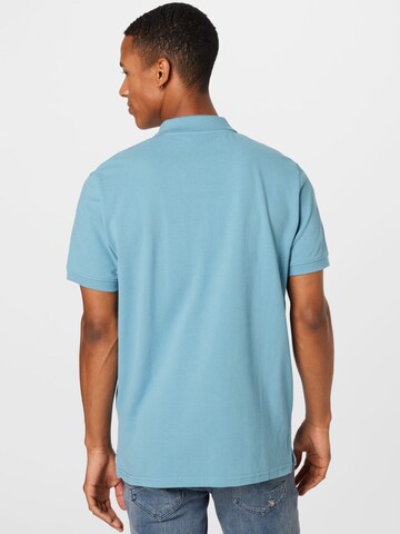 TOM TAILOR - Ajuste regular Camiseta en azul