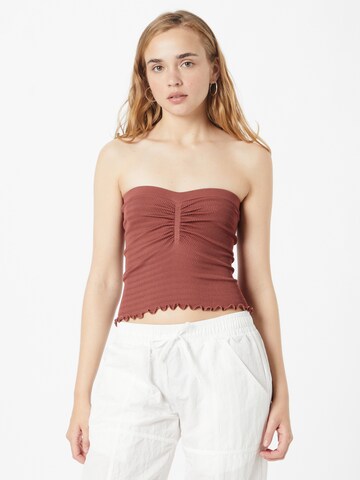 Top di TOPSHOP in rosso: frontale