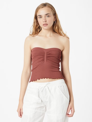 TOPSHOP Top in Red: front