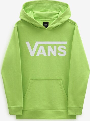 VANS Sweatshirt in Green: front