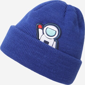 Mister Tee Beanie 'Nasa' in Blue: front