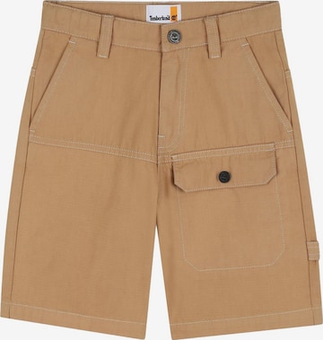 TIMBERLAND Regular Broek 'Bermuda beige per bambino' in Beige: voorkant