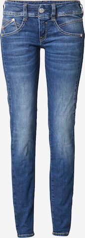 Herrlicher Slimfit Jeans 'Gila' in Blauw: voorkant