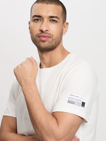 CROSS JEANS T-Shirt in Weiß