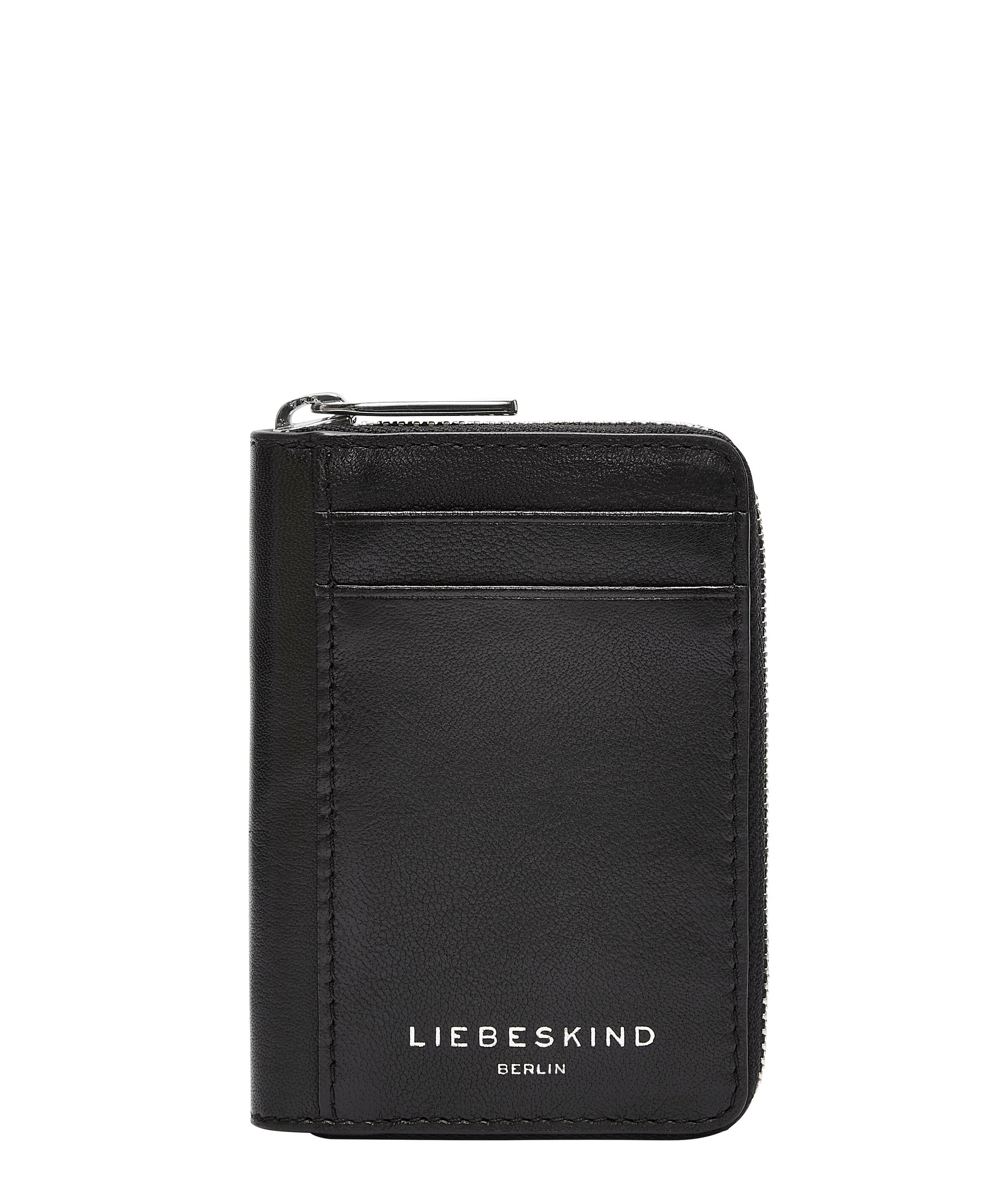 Liebeskind Berlin Portemonnee in Zwart: voorkant