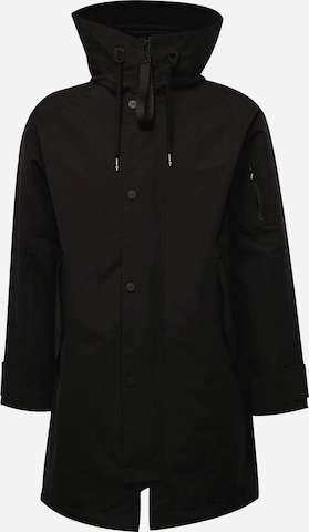 g-labTehnička jakna 'Quadro' - crna boja: prednji dio