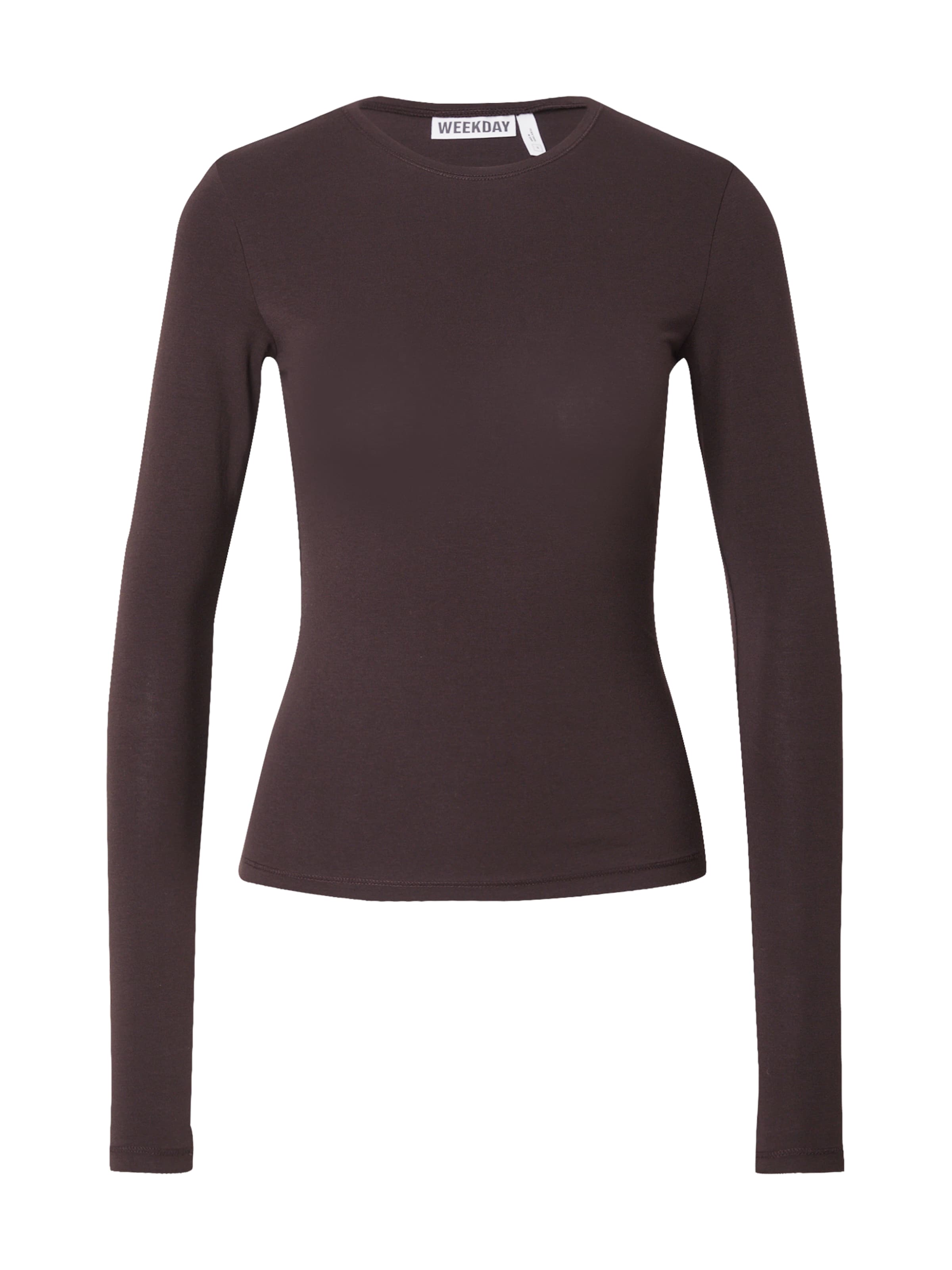 WEEKDAY - Camisa em castanho: frente