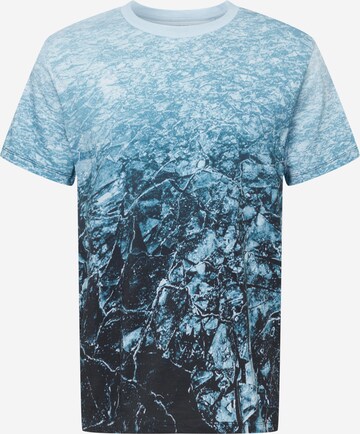 GUESS Shirt 'LANDSCAPE' in Blau: predná strana