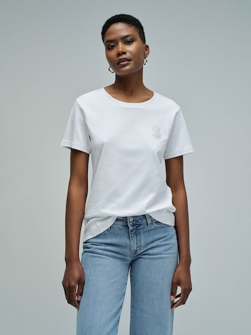 Salsa Jeans Shirt in Wit: voorkant