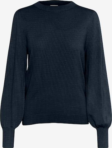 Kaffe - Pullover 'Lizza' em azul: frente