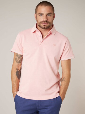 T-Shirt 'VELVORN' Deeluxe en rose : devant