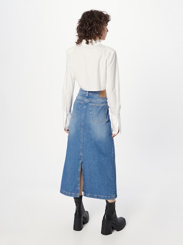 WEEKDAY Skirt 'Beverly' in Blue