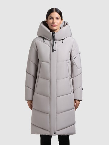 Cappotto di mezza stagione 'Jange2' di khujo in grigio: frontale