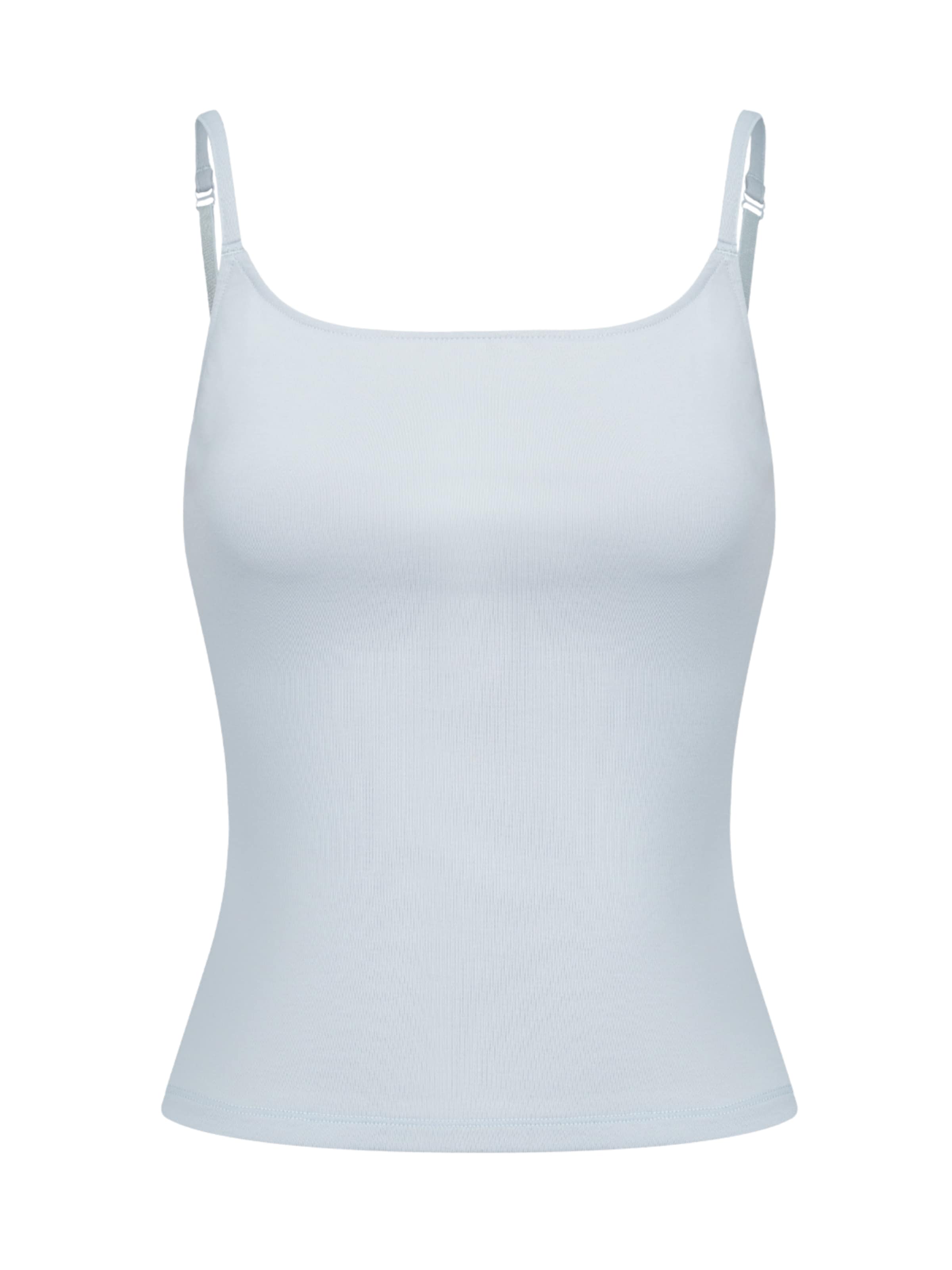 cfab (formerly creamy fabrics) Top 'Cami'‌‌‌‌‌‌‌‌ in Blau: Vorderseite