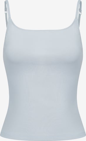cfab (formerly creamy fabrics) Top 'Cami' in Blau: Vorderseite