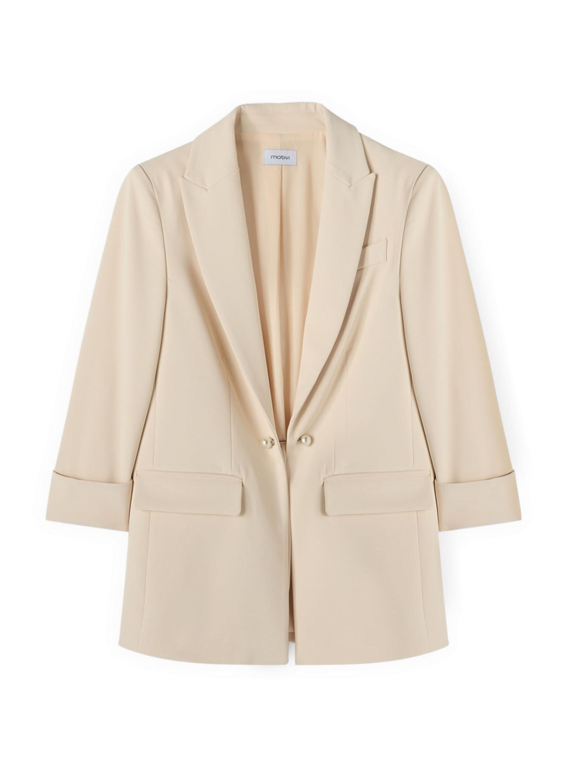 Blazer di MOTIVI in beige: frontale
