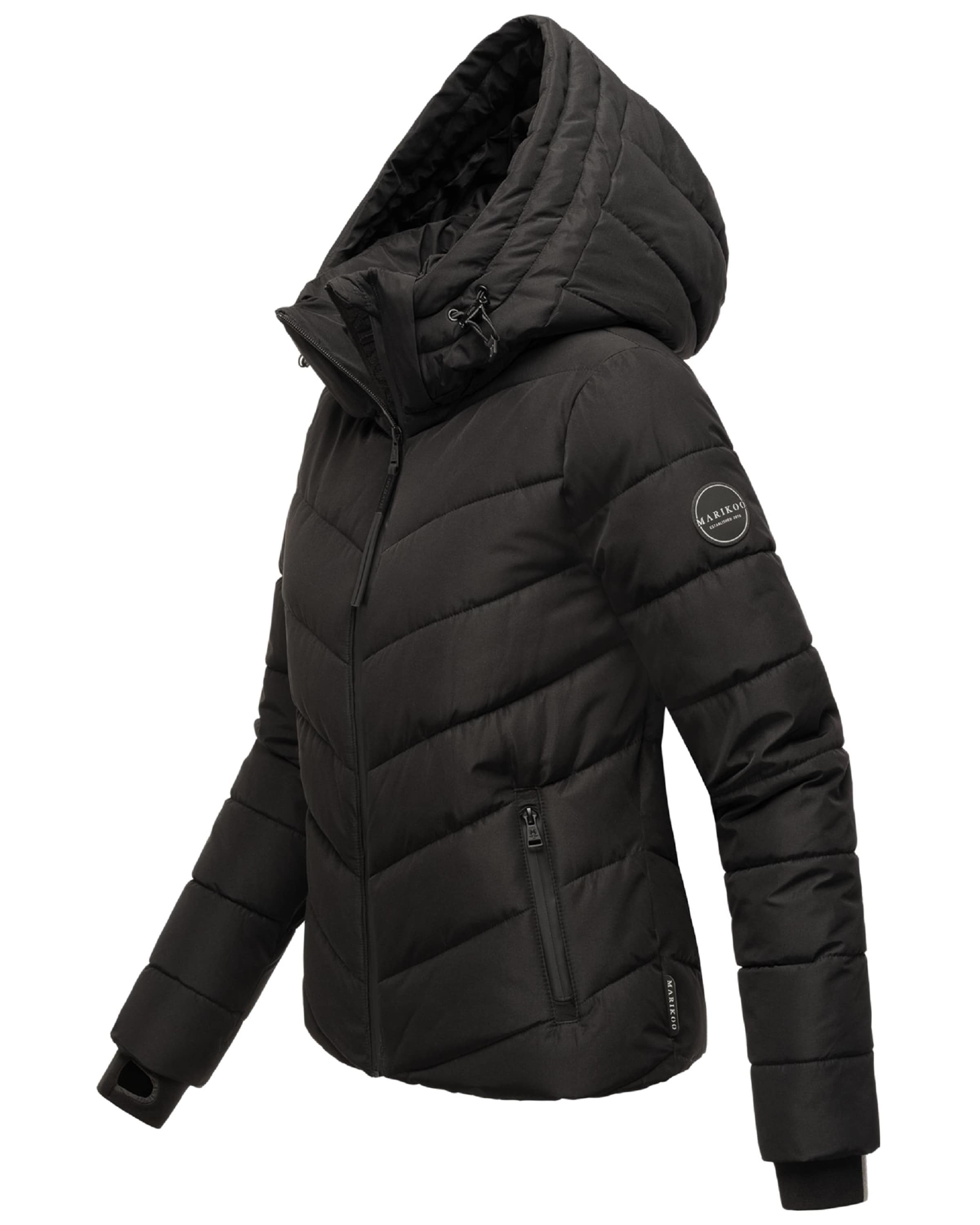 MARIKOO Winter jacket in Black