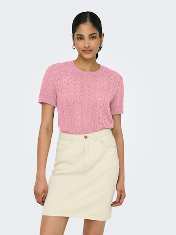 ONLY Top 'Saga' in Roze: voorkant