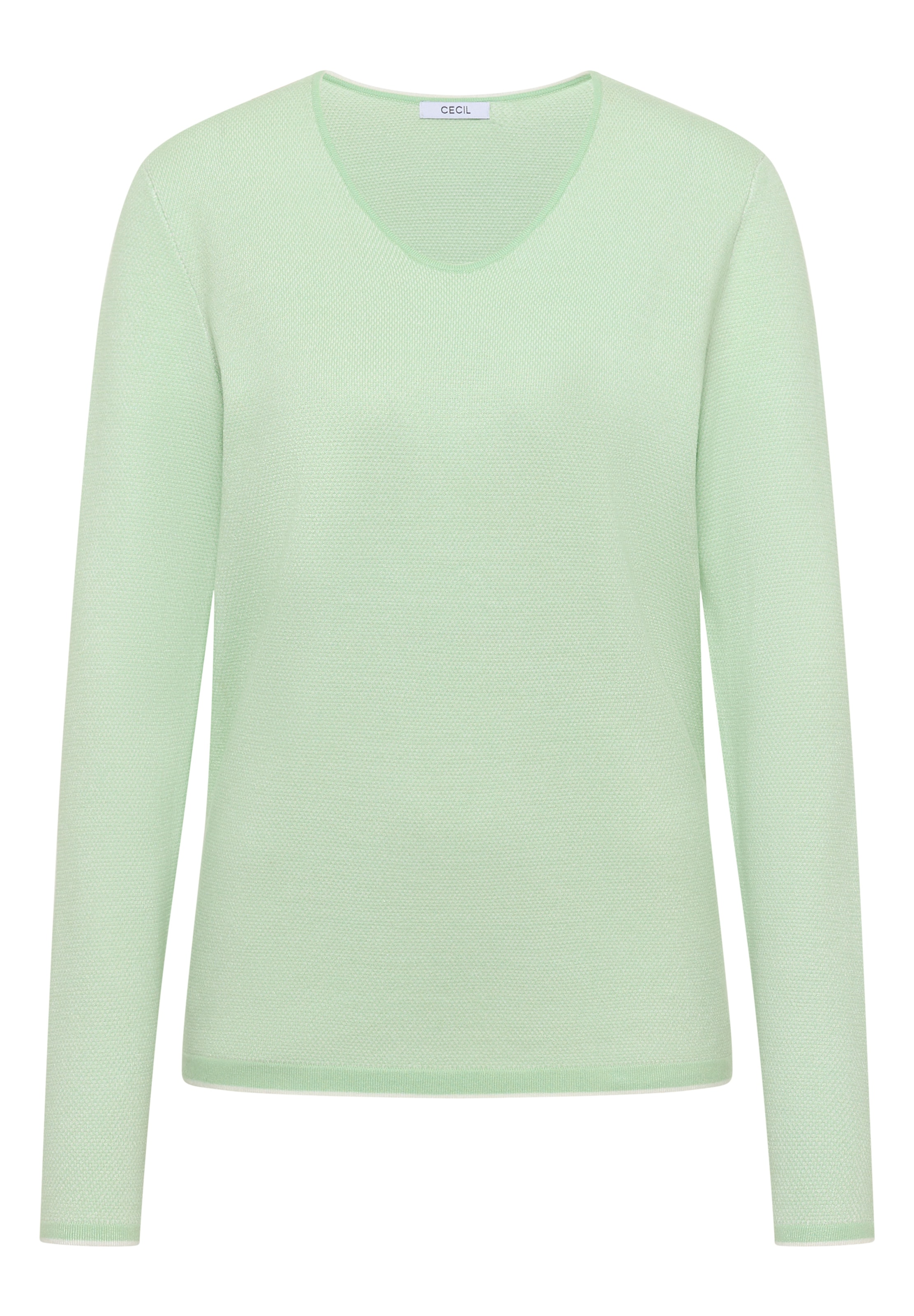 CECIL Pullover in Grün: Vorderseite