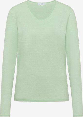 CECIL Pullover in Grün: Vorderseite