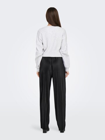 ONLY Wide leg Παντελόνι σε μαύρο