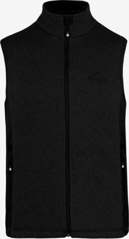 normani Vest in Black: front