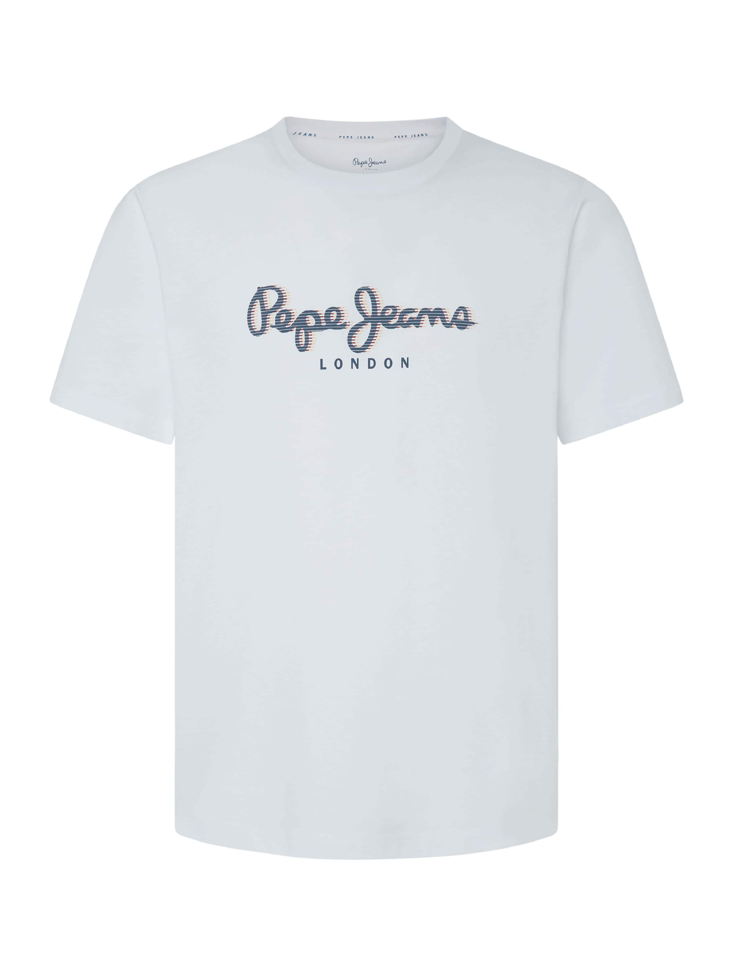 Maglietta 'Abel' di Pepe Jeans in bianco: frontale