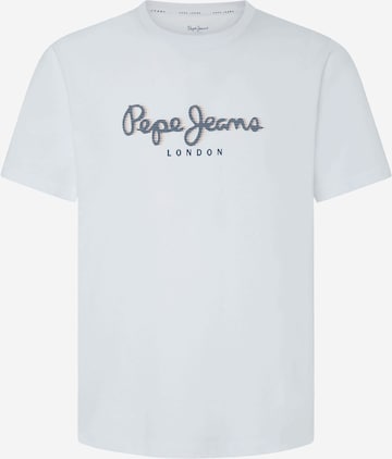 T-Shirt 'Abel' Pepe Jeans en blanc : devant
