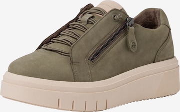 TAMARIS Sneakers laag in Groen: voorkant