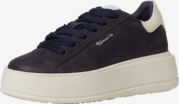 TAMARIS Sneakers laag in Blauw: voorkant