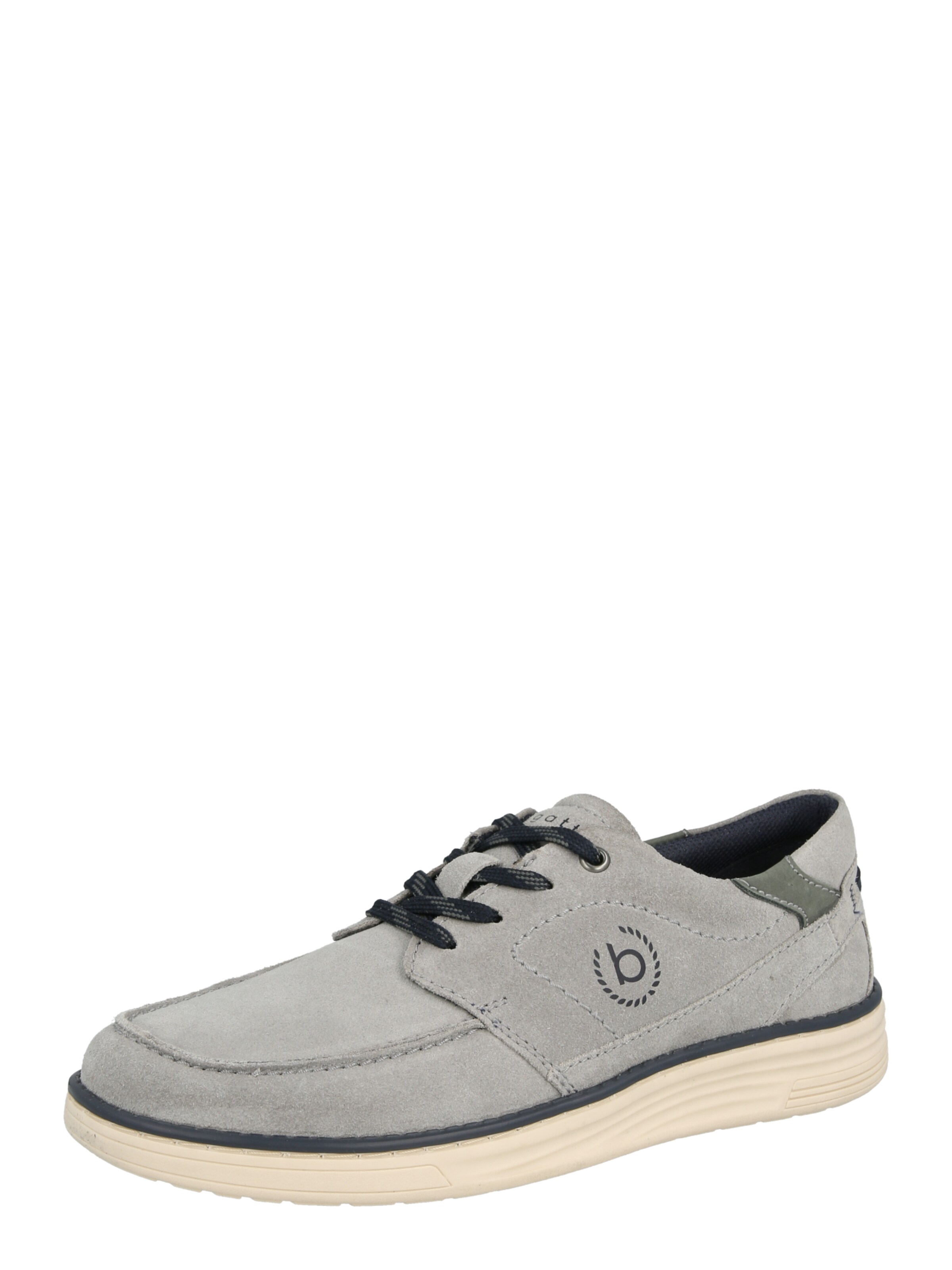 bugatti - Zapatos con cordón en gris: frente