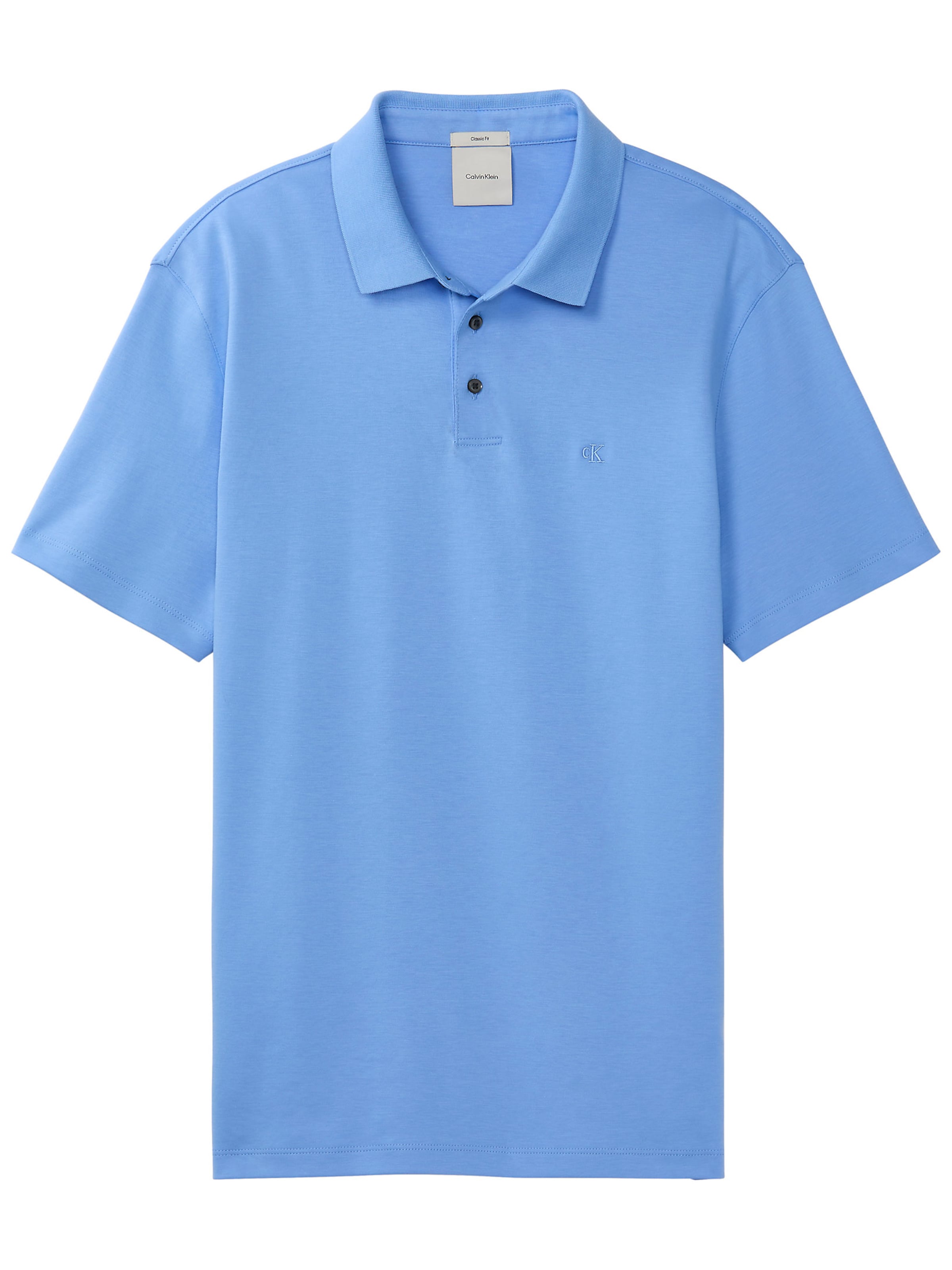 Calvin Klein Poloshirt in himmelblau, Produktansicht