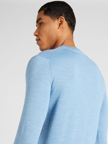 SELECTED HOMME Pullover 'TOWN' in Blau