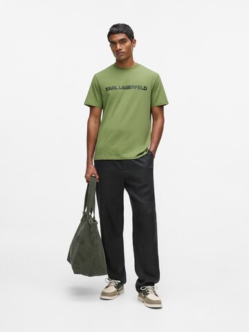 Maglietta di Karl Lagerfeld in verde