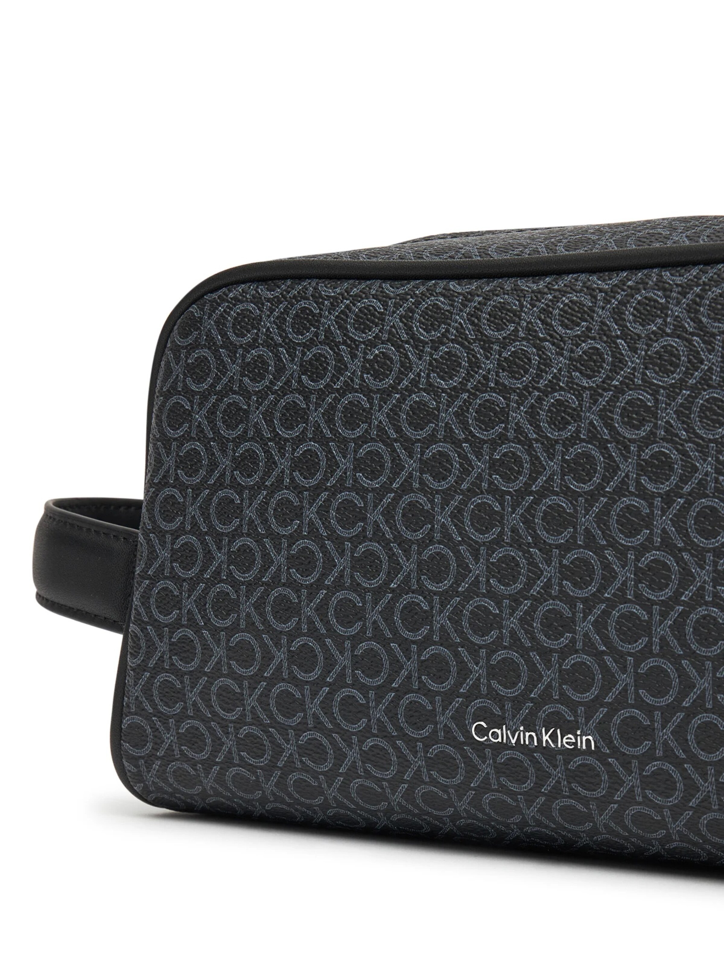Calvin Klein Waschtasche 'MUST' in Schwarz