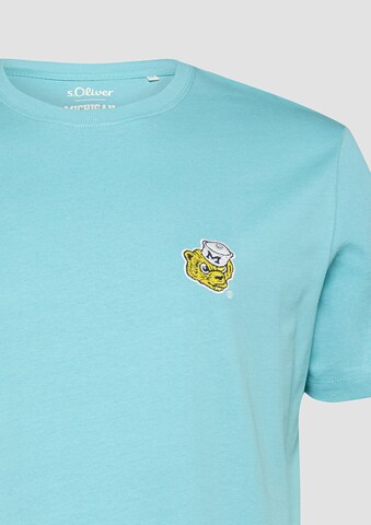 T-Shirt s.Oliver en bleu