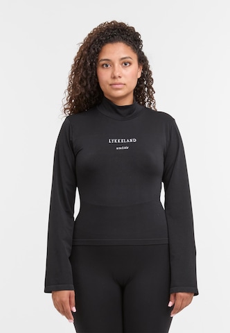 T-shirt 'Faye' Lykkeland Atelier en noir