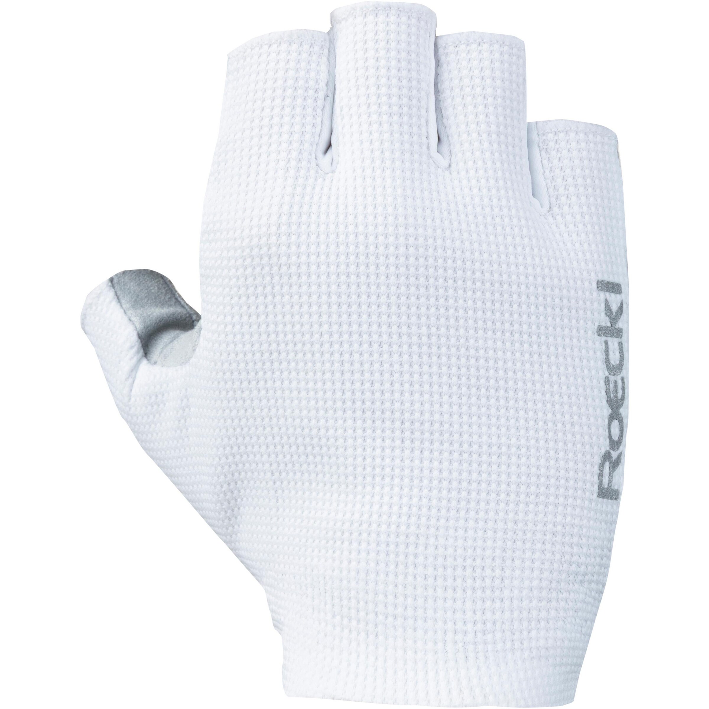 Roeckl Athletic Gloves in White: front