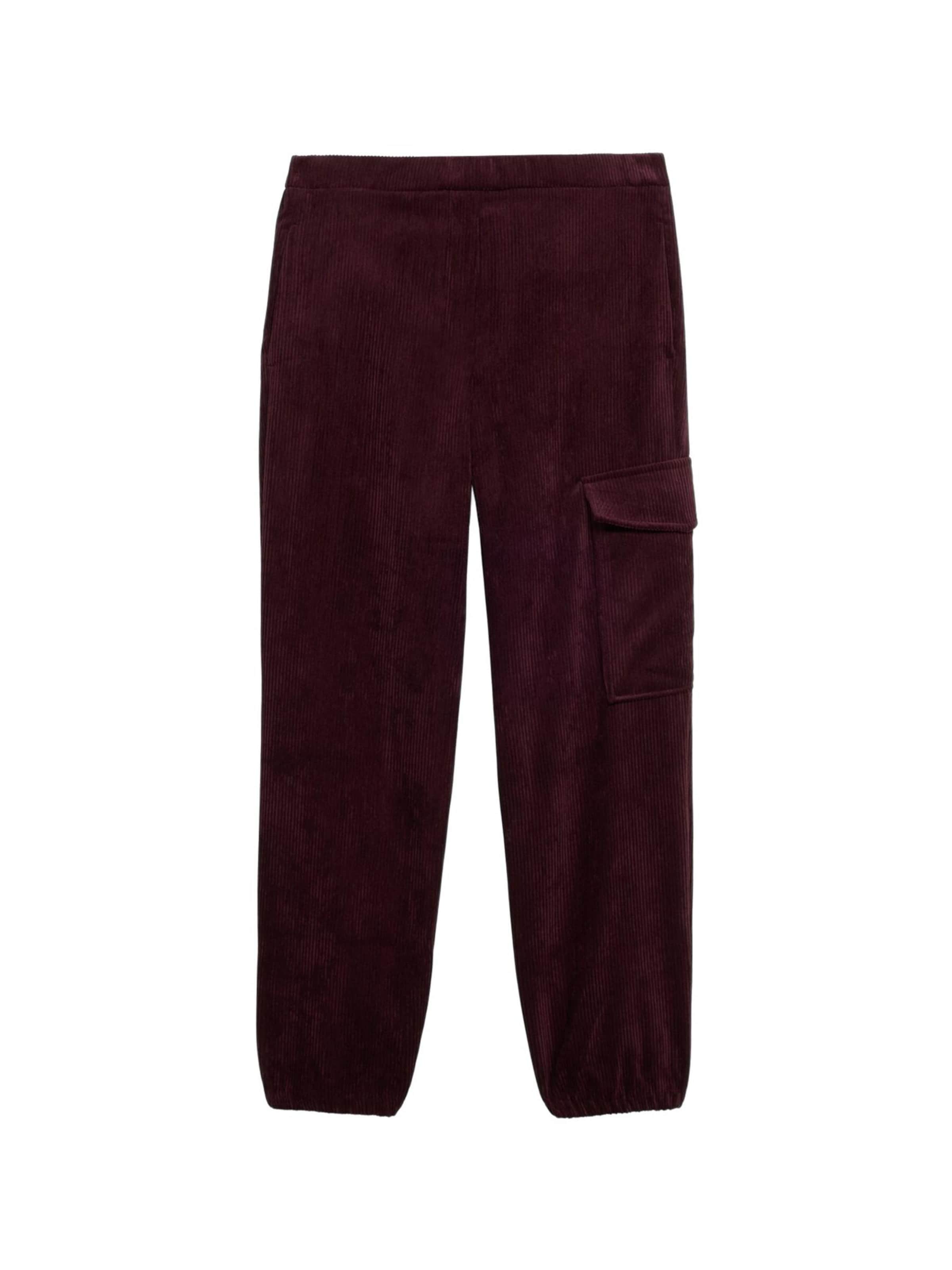 Loosefit Pantalon oltre en rouge : devant