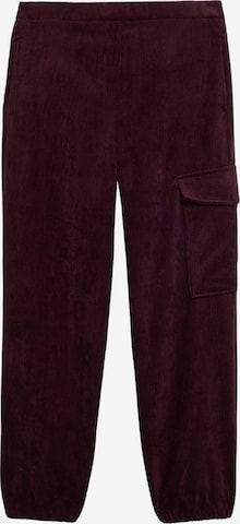 Loosefit Pantalon oltre en rouge : devant
